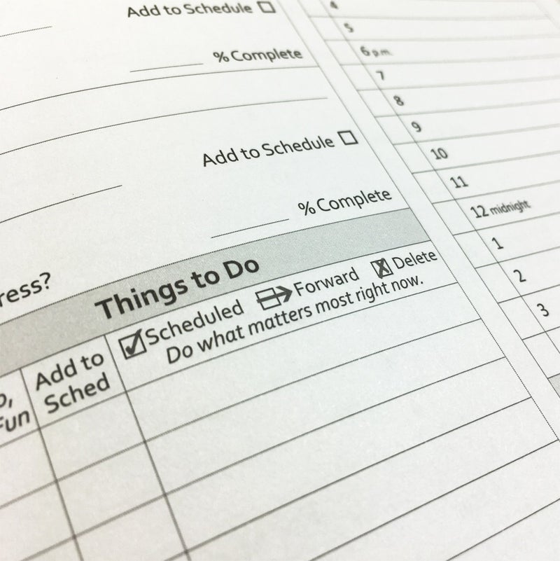 Gazelle Planner - Guided Daily Planning to Improve Organization, Time Management & Success. Daily, Monthly & Weekly Goals, 6 x 9 inches, 6 Month UNDATED Planner (Black) - Image 3